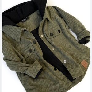 New in Bag 3-4T Forest Corduroy Shacket